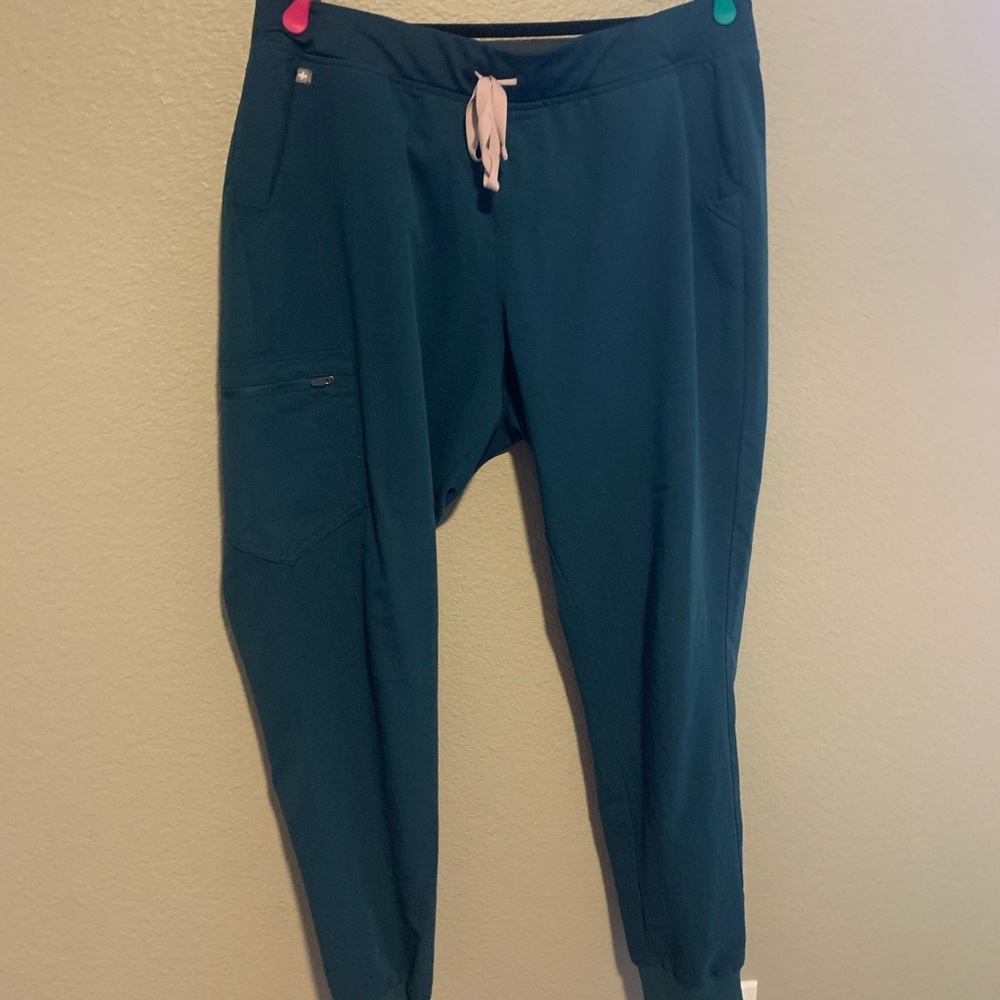 Figs Zamora Jogger Pants in 2XL Tall- Caribbean Blue (limited edition color)